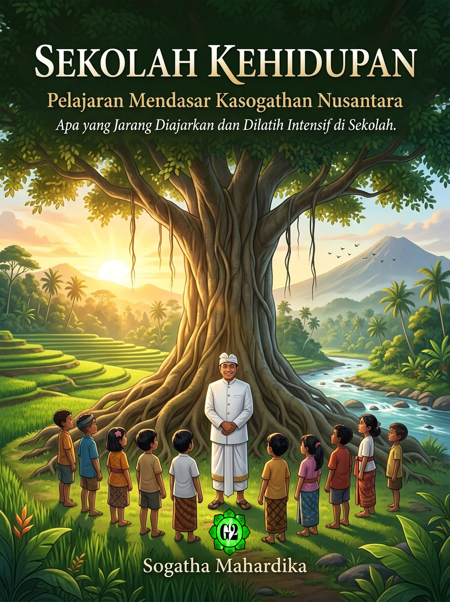 Sampul eBook Sekolah Kehidupan — Pelajaran Mendasar Kasogathan Nusantara